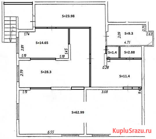 Помещение свободного назначения, 155 кв.м. Краснодар - изображение 2