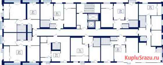 2-комнатная квартира, 57.5 м², 12/14 эт. на продажу в Московском Тюменской области Московский