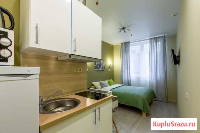 Квартира-студия, 24 м², 9/17 эт. в аренду посуточно в Московском Московской области Московский - изображение 3