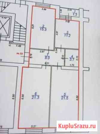 3-комнатная квартира, 82.3 м², 1/8 эт. на продажу в Твери Тверь