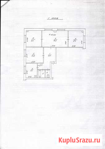 4-комнатная квартира, 65.2 м², 1/5 эт. на продажу в Красноярске Красноярск - изображение 1