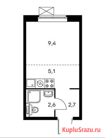 Квартира-студия, 20 м², 6/25 эт. на продажу в Люберцах Люберцы - изображение 3