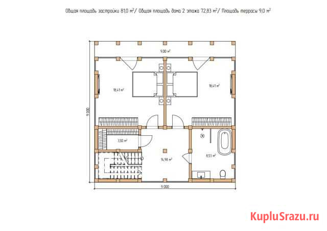 Коттедж 250 м² на участке 10 сот. на продажу в Сосново Сосново - изображение 3