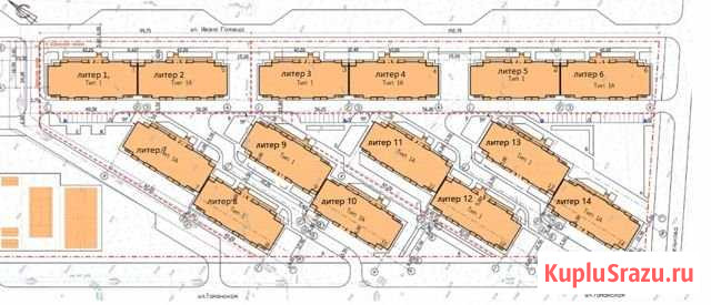 Квартира-студия, 25.2 м², 1/6 эт. на продажу в Анапе Анапа - изображение 3