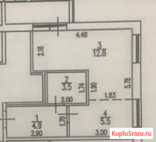 Квартира-студия, 27 м², 1/16 эт. на продажу в Барнауле Барнаул - изображение 2