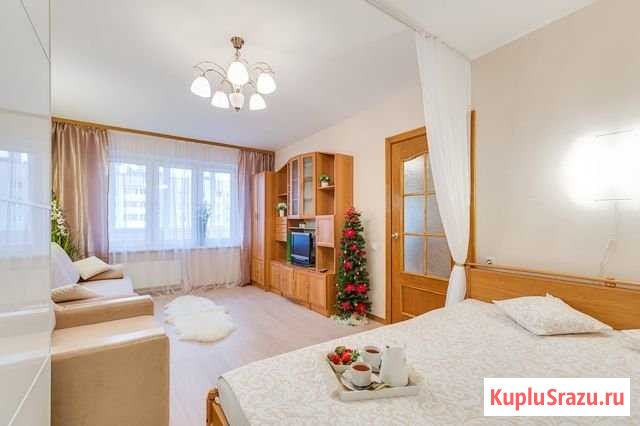 1-комнатная квартира, 42 м², 12/16 эт. в аренду посуточно в Санкт-Петербурге Санкт-Петербург - изображение 3