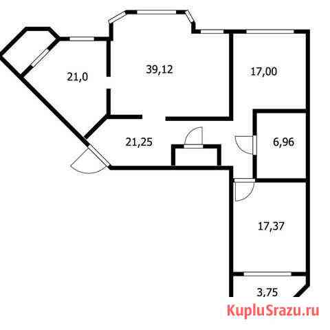 3-комнатная квартира, 125.5 м², 8/14 эт. на продажу в Новосибирске Новосибирск