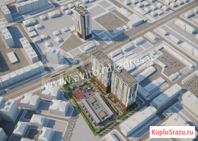 2-комнатная квартира, 64.4 м², 9/23 эт. на продажу в Волгограде Волгоград - изображение 1