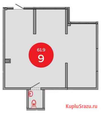 Продается помещение свободного назначения 61.60 кв Краснодар