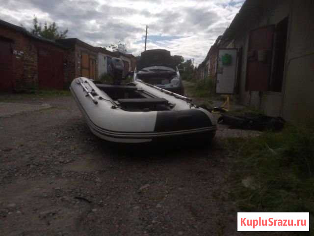 Продам лодку Ривьера 320 + мотор Nissan marine Юрга - изображение 1