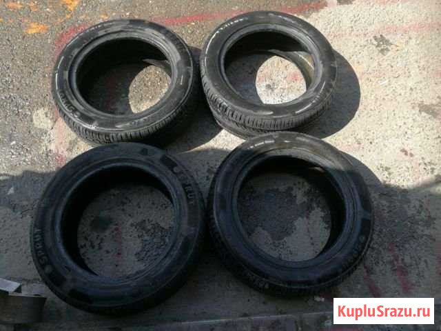 Резина 215/55 R16 лето Ангарск - изображение 1