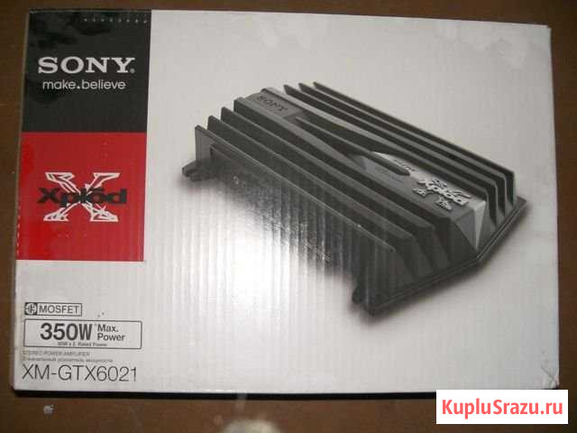 Автомобильный усилитель (2 канала) Sony XM-GTX602 Йошкар-Ола - изображение 1