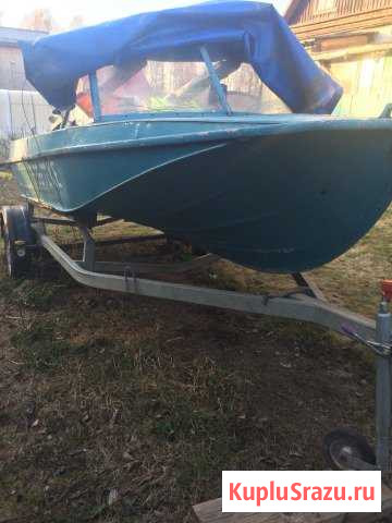 Казанка 5 с мотором 30л.с и прицепом Лобня - изображение 1