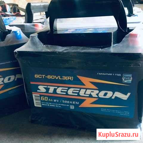 Акб steelron ст60 Глазов - изображение 1