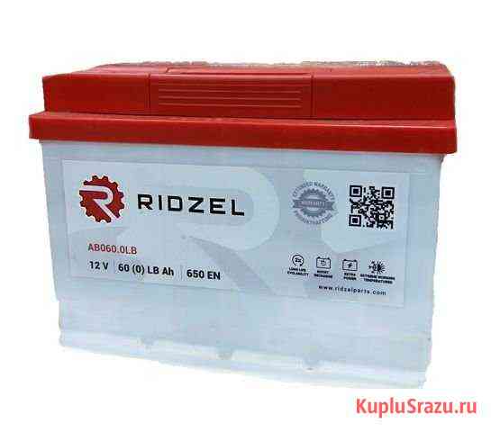 Ridzel 60 A/h Сердобск