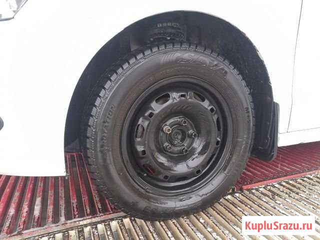 Зимняя резина на дисках липучка r14 5x100 Камышин - изображение 1