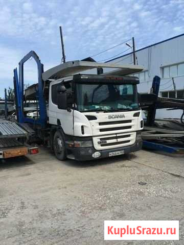 Автовоз Scania P-340 2007г.в Lohr her1.2 evolution Тольятти - изображение 1