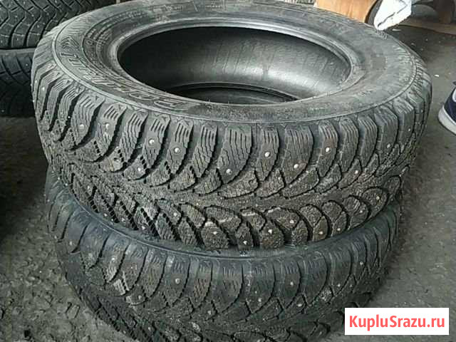 Продам за 1000, 4 зимние шины r14 185/65 Катайск - изображение 1