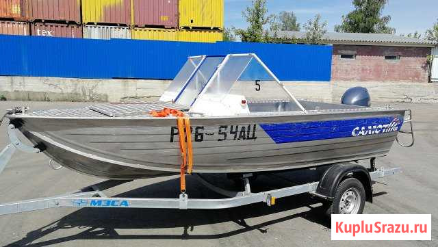 Катер Салют 430 с мотором Yamaha F40 Пушкино - изображение 1