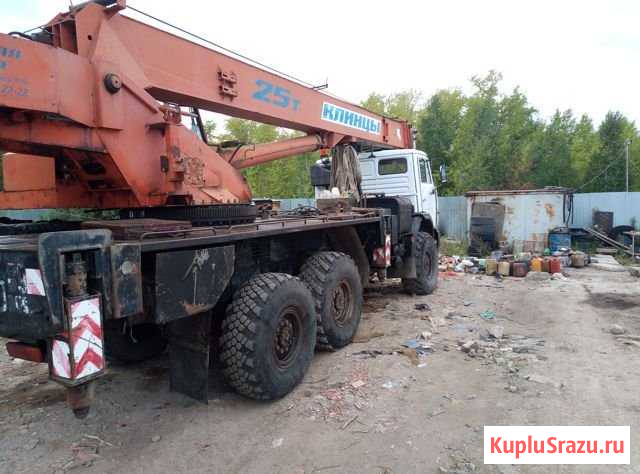 Автокран 25 тонн клинцы камаз 43118 Челябинск - изображение 1