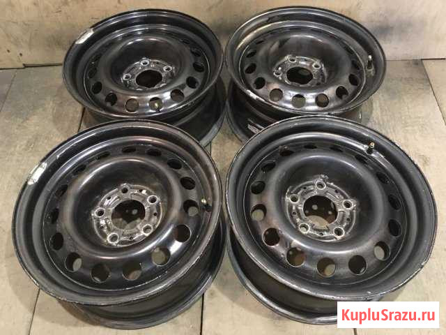 Диски BMW штампованные R15 5х120 7j et20 dia74.1 Сергиев Посад - изображение 1
