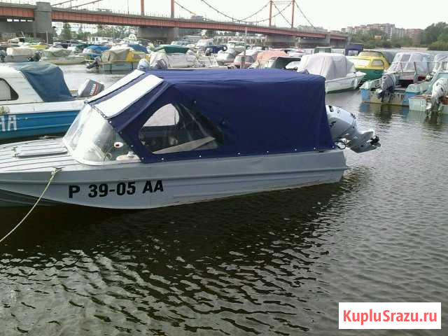 Казанка 5м, л/мотор Honda 50 л.с Архангельск - изображение 1