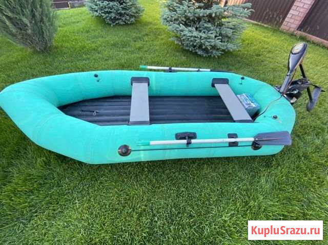 Прорезиненая лодка с Электро Матором Пестрецы - изображение 1