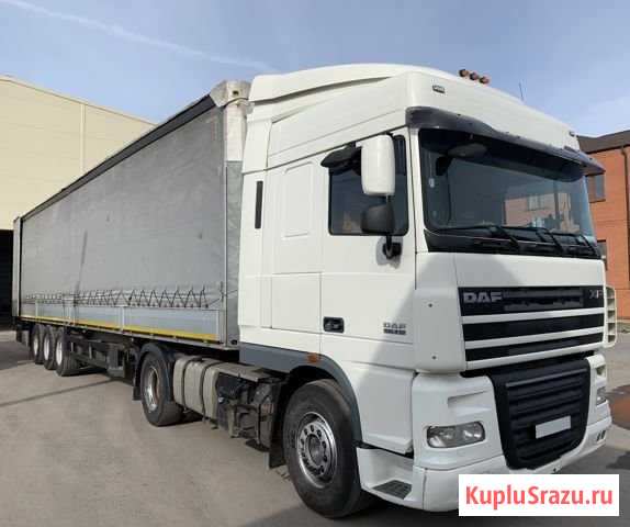 Сцепка DAF FT XF 105.410+Schmitz Волжский - изображение 1