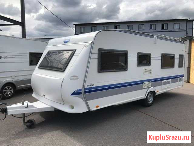 Караван Hobby Prestige 2006г с раздельным санузлом Омск - изображение 1