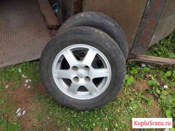 Продам колеса continental с дисками Mitsubishi Череповец