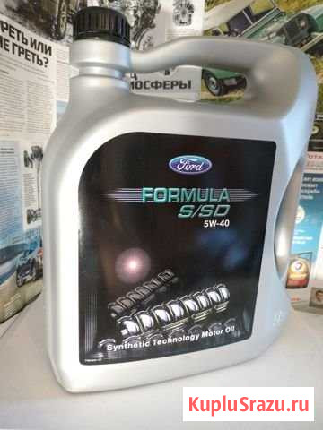 Моторное масло ford Formula S/SD 5w40 (5л) Киров - изображение 1