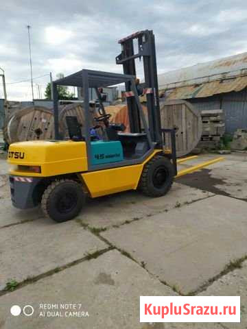 Автопогрузчик Komatsu FD45T, грузоподъёмность 4.5т Железнодорожный - изображение 1
