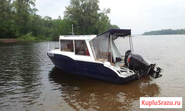 Продам катер Амадеус 3 мотор сузука 140 Самара - изображение 1