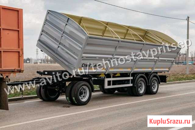 Прицеп зерновоз самосвальный трехосный Ставприцеп Воронеж - изображение 1