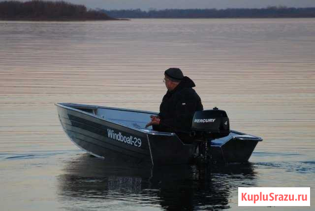 Лодка аллюминевая до 30 л.с.Windboat-42М Омск - изображение 1