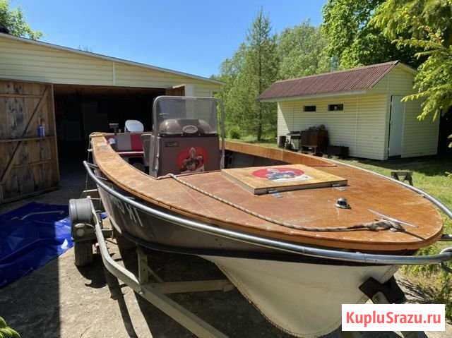 Лодка с мотором Yamaha 55 Волга - изображение 1