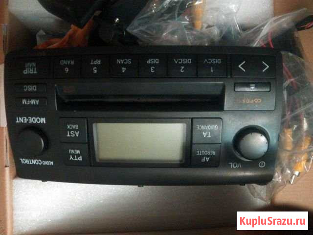 Штатная магнитола королла Е 120,с переходников USB Радица-Крыловка - изображение 1