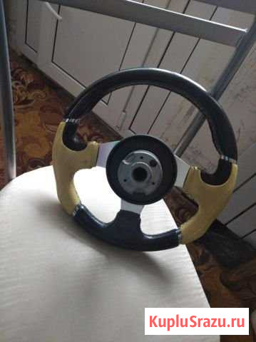 Руль спортивный, багажник Инта - изображение 1