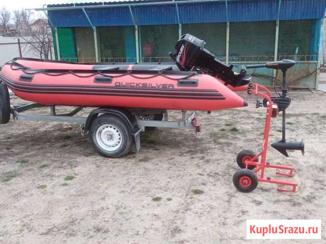 Лодка с двумя моторами и прицепом Волгоград - изображение 1