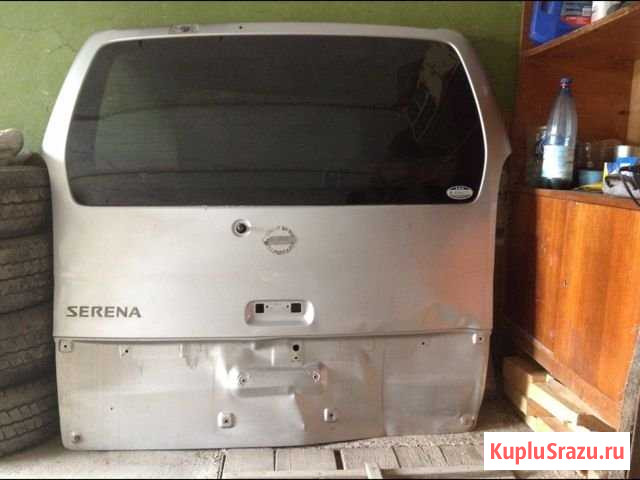 Стекло крышки багажника Nissan Serena c24 Ревда - изображение 1