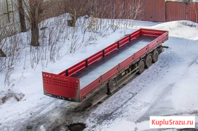 Полуприцеп бортовой 35т waltrak Казань - изображение 1