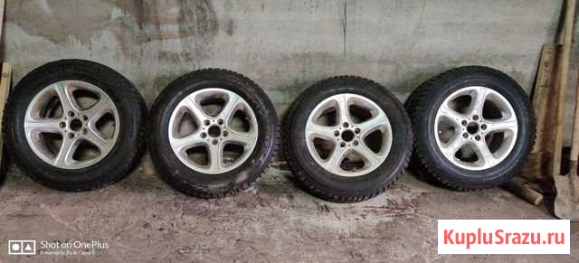 Продам колеса R17 5*120 225/65 Новодвинск - изображение 1