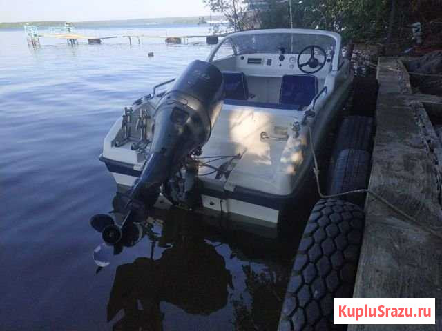 Нептун-450 + Yamaha 50 fetl + прицеп лав 812016А Пермь - изображение 1