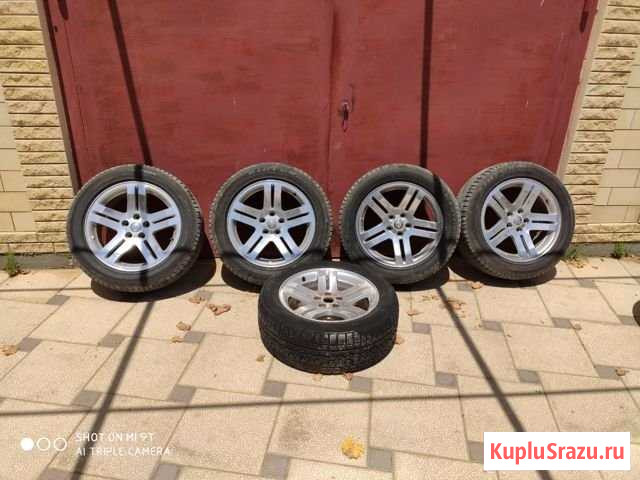 Колеса в сборе 235/55/18 разболтовка 5/114.3 Кизилюрт - изображение 1