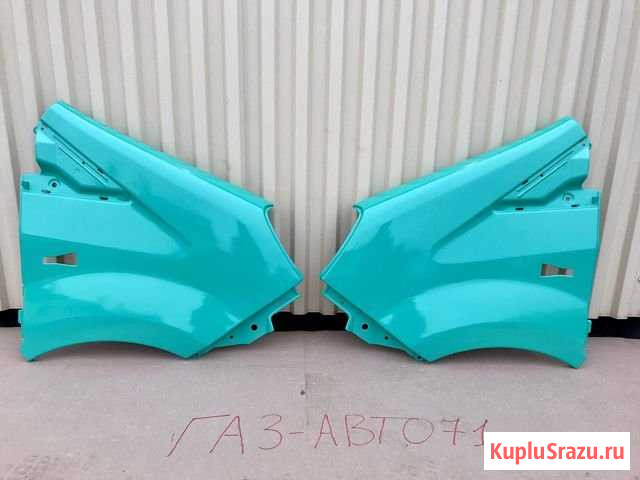 Новые крылья на Газель Next зеленые Кипр Брусянский - изображение 1