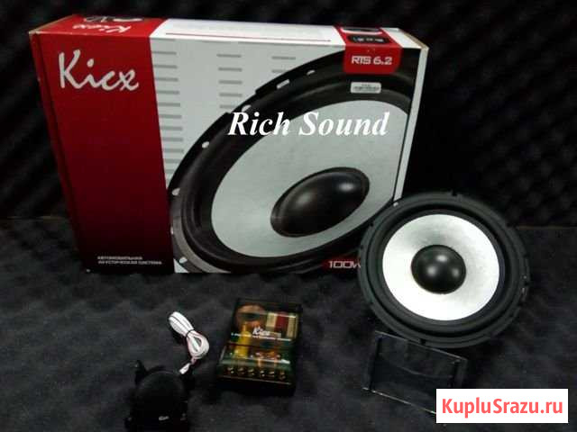 Акустика kicx RTS 6.2(новая) Сызрань - изображение 1