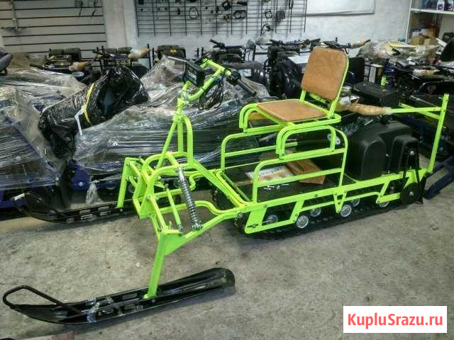 Мотобуксировщик-миниснегоход Бурлак-М 17 л.с Кумертау - изображение 1