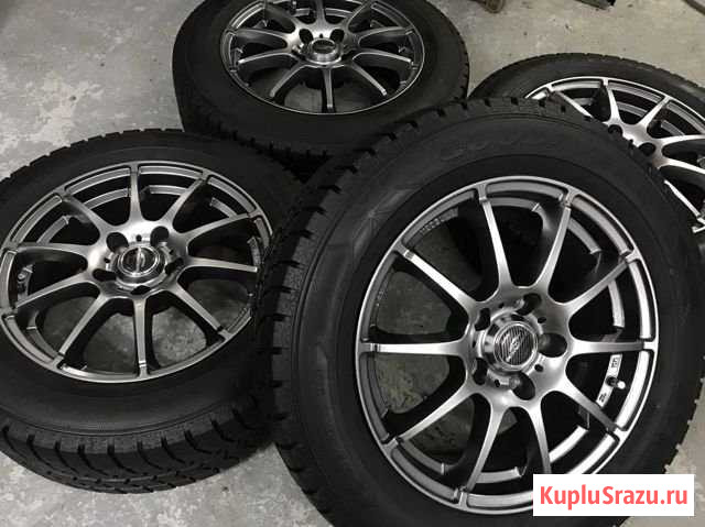 A-Tech Scheider R16 5*114.3 6.5j et38 графит бп по Владивосток - изображение 1