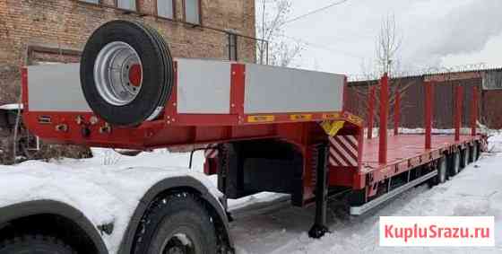 Полуприцеп тяжеловоз низкорамный трал 54т waltrak Москва
