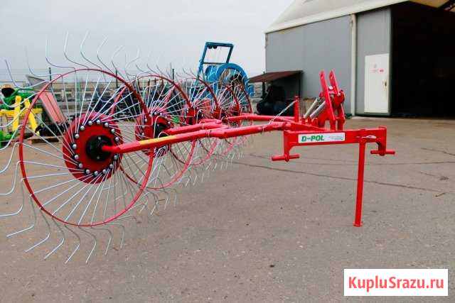 Грабли-ворошилки из Европы новые 5 колес Шигоны - изображение 1